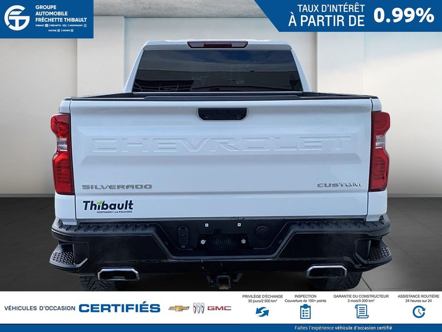 CHEVROLET SILVERADO Custom Trail Boss cabine multiplace 4RM 157 po 2024 Blanc