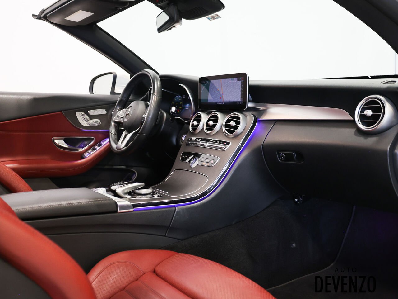 Mercedes-Benz Classe-C 2019 Blanc Saint-Eustache - photo #8