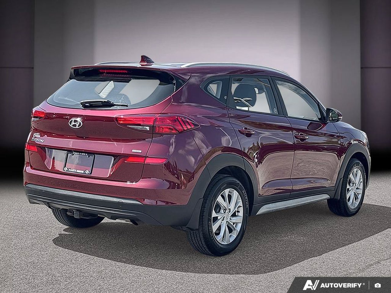2019 Hyundai Tucson KM8J3CA48KU973097 Red Mirabel - photo #4