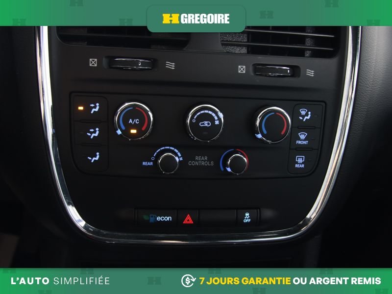 Dodge GR Caravan 821265 | Premium Plus AUTO A/C MAGS CUIR CAM RECUL BLUETOOT 2020 Gris Laval - photo #15
