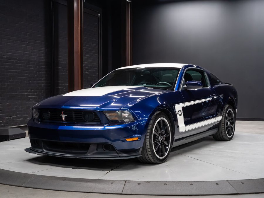 2012 Ford Mustang 2012 Blue