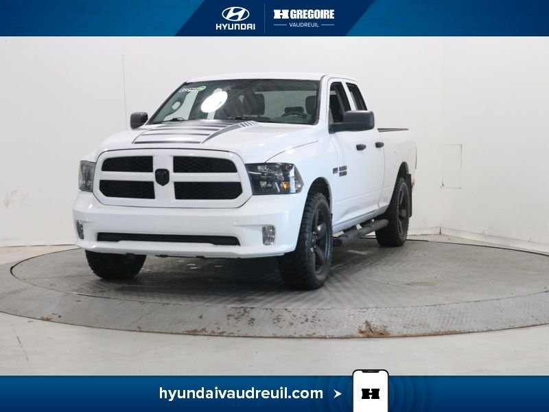 Dodge Ram YA857 | Express 4x4 Quad Cab 6'4" Box *Ltd Avail* 2018 Blanc Laval - photo #4