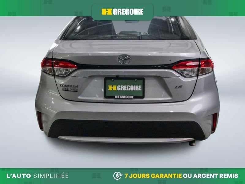 Toyota Corolla 730222 | LE AUTO GR ELECT CAM RECUL BLUETOOTH 2021 Gris Laval - photo #5