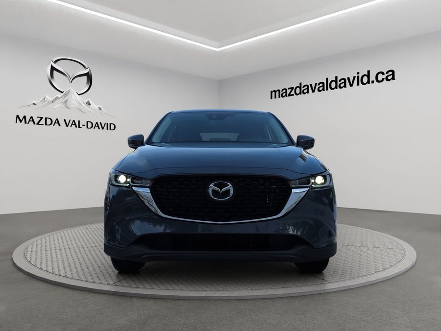 2025 Mazda CX-5 Gs, awd, Toit ouvrant, volant et rétroviseurs chauffants, hayon électrique Polymetal Metallic