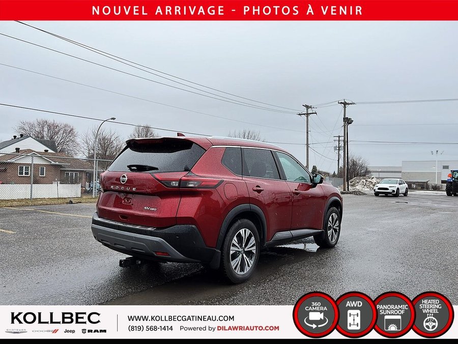 NISSAN ROGUE *** UN PROPRIO + CLEAN CARFAX + BAS KILOMÉTRAGE*** 2021 Rouge