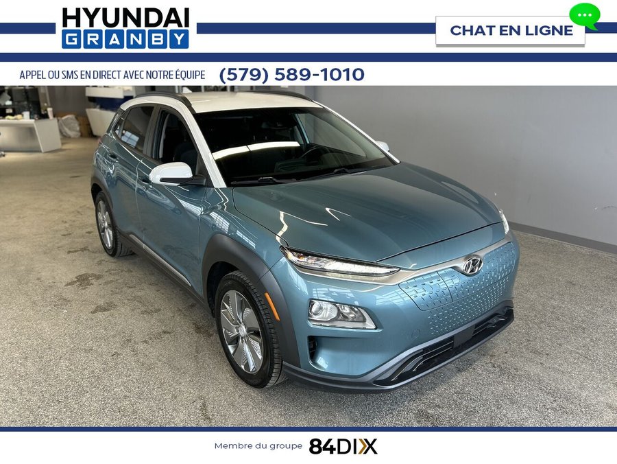 Hyundai Kona électrique 2021 2021 Bleu
