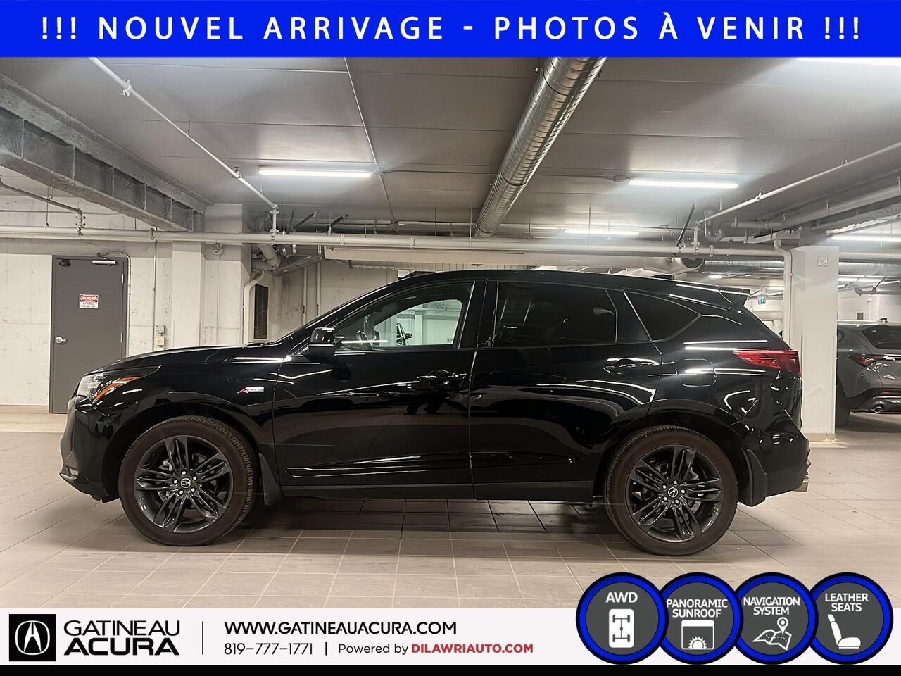 Acura RDX A-Spec SH-AWD 2022 Noir Gatineau - photo #8