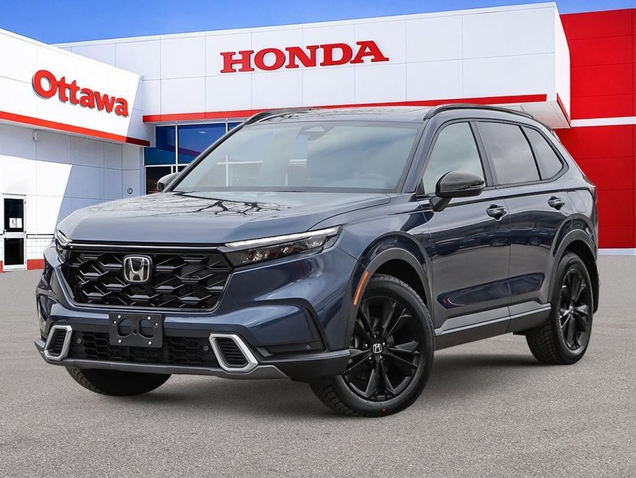 2026 Honda CR-V Hybrid 2026 Bleu rivière Canyon métallisé