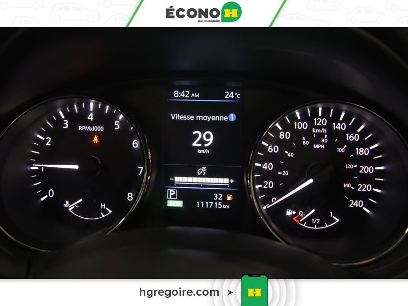 Nissan Rogue 727257 | S GR ÉLEC /AC BLUETOOTH CAMÉRA 2018 Blanc Laval - photo #8