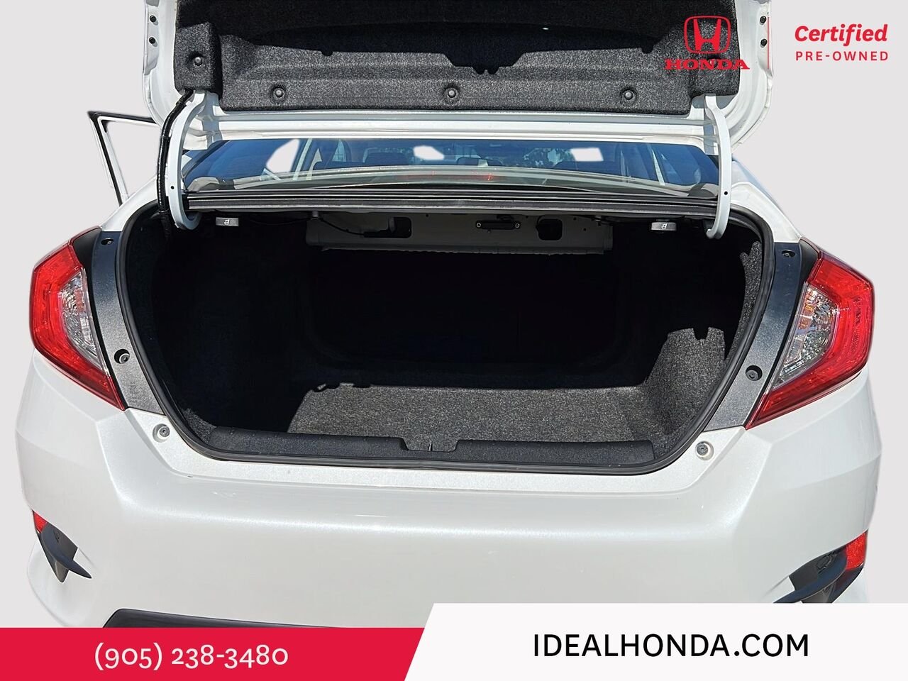 2021 Honda Civic Sedan EX CVT White Mississauga - photo #20