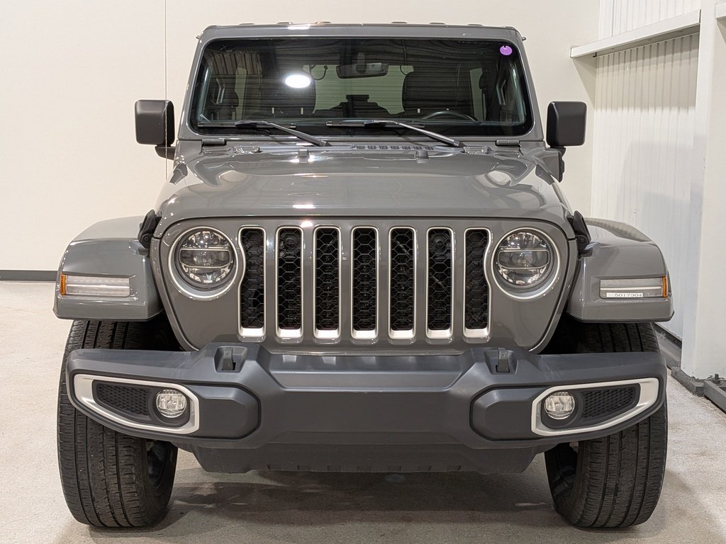 Jeep Wrangler 4xe Unlimited Sahara 4x4 2021 Gris Val-David - photo #3