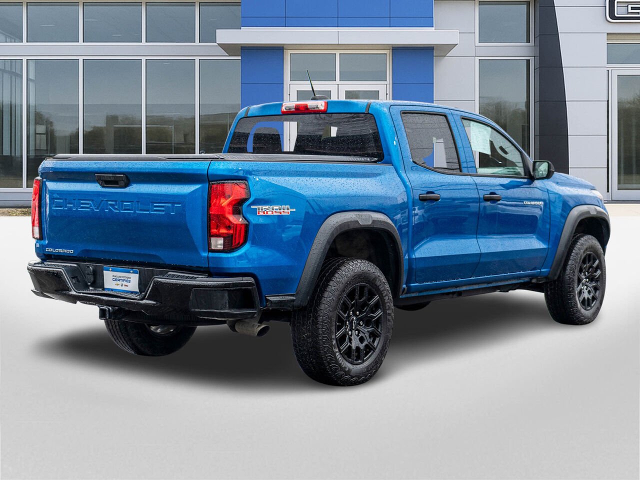 Chevrolet Colorado Trail Boss cabine multiplace 4RM 2023 Bleu Châteauguay - photo #5