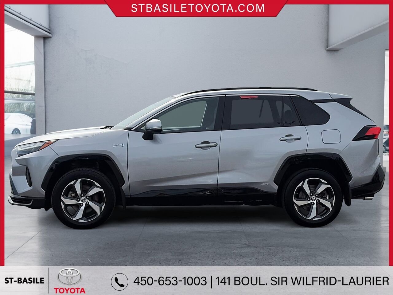 TOYOTA RAV4 PRIME 2024 Ciel argent métallisé Saint-Basile-le-Grand - photo #7