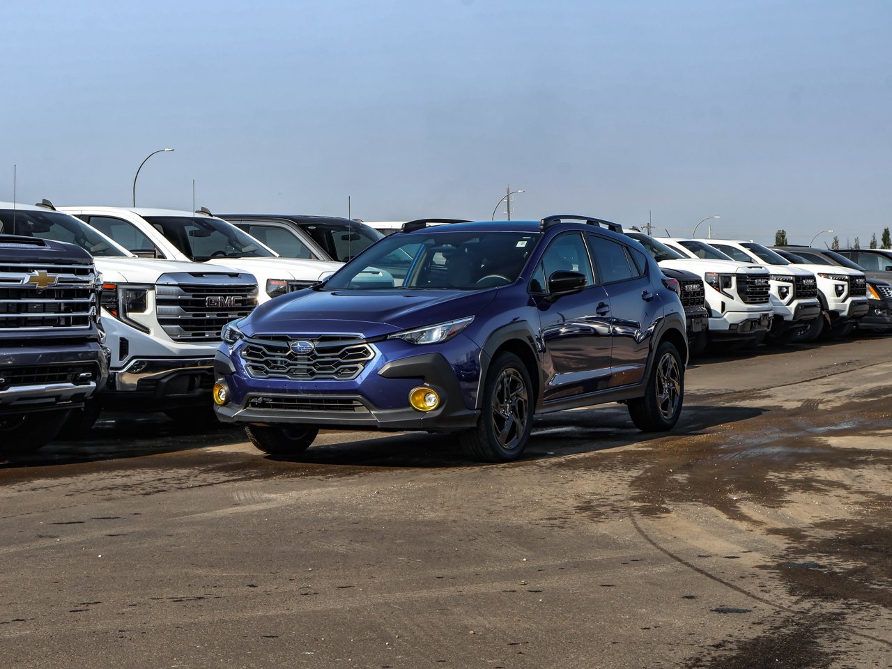 2024 Subaru Crosstrek Onyx AWD Sapphire Blue Pearl Sherwood Park - photo #3