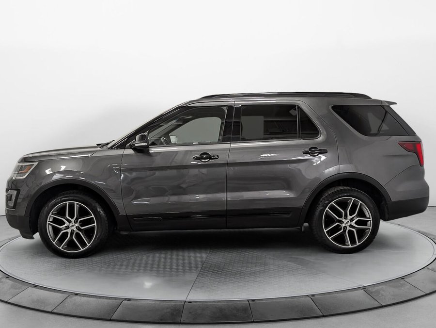 Ford EXPLORER 4WD Sport 3.5 L EcoBoost 6 Places Toit Ouvrant 2016 Argent
