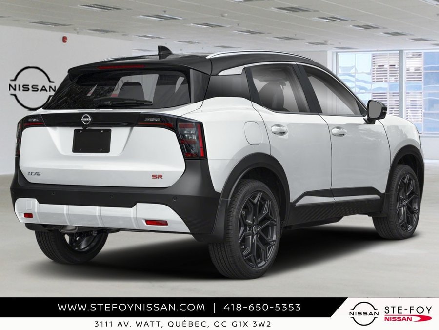 NISSAN Kicks K6328 2026 Blanc d'Aspen triple couche/Noir intense