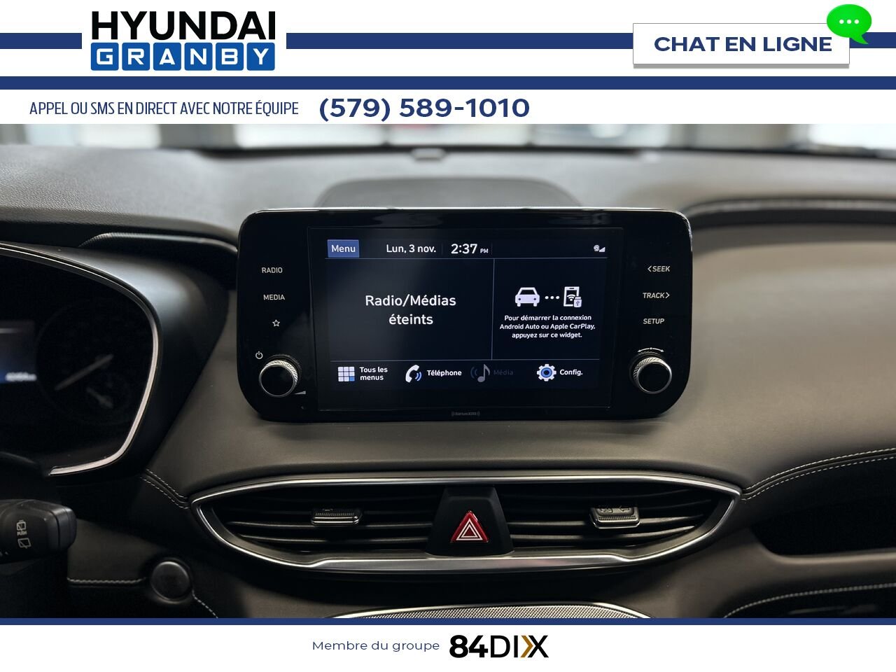Hyundai Santa Fe 2022 Noir Granby - photo #17