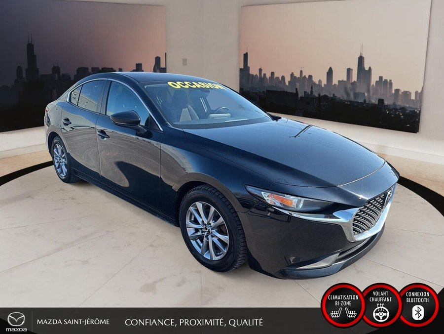 2021 Mazda Mazda3 GS MANUELLE Black