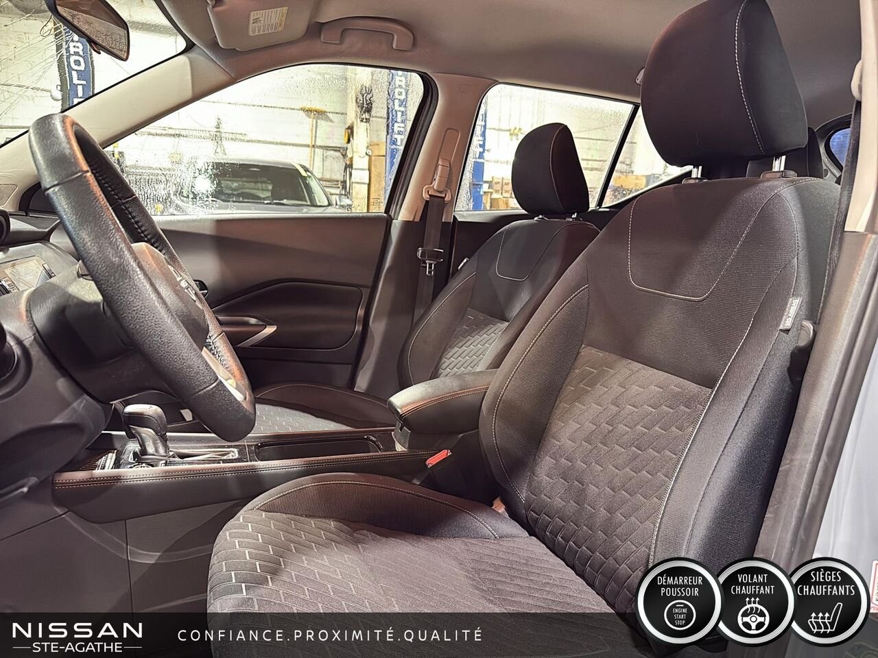 2022 Nissan Kicks SV TA| BANC CHAUFFANT| 1 PROPRIO Grey Saint-Jérôme - photo #7
