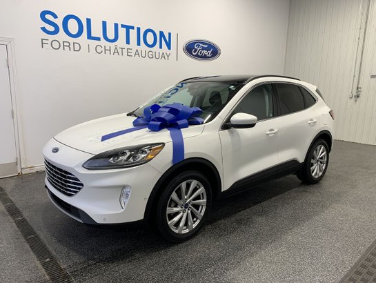 2022 Ford Escape ESCAPE TITANIUM White