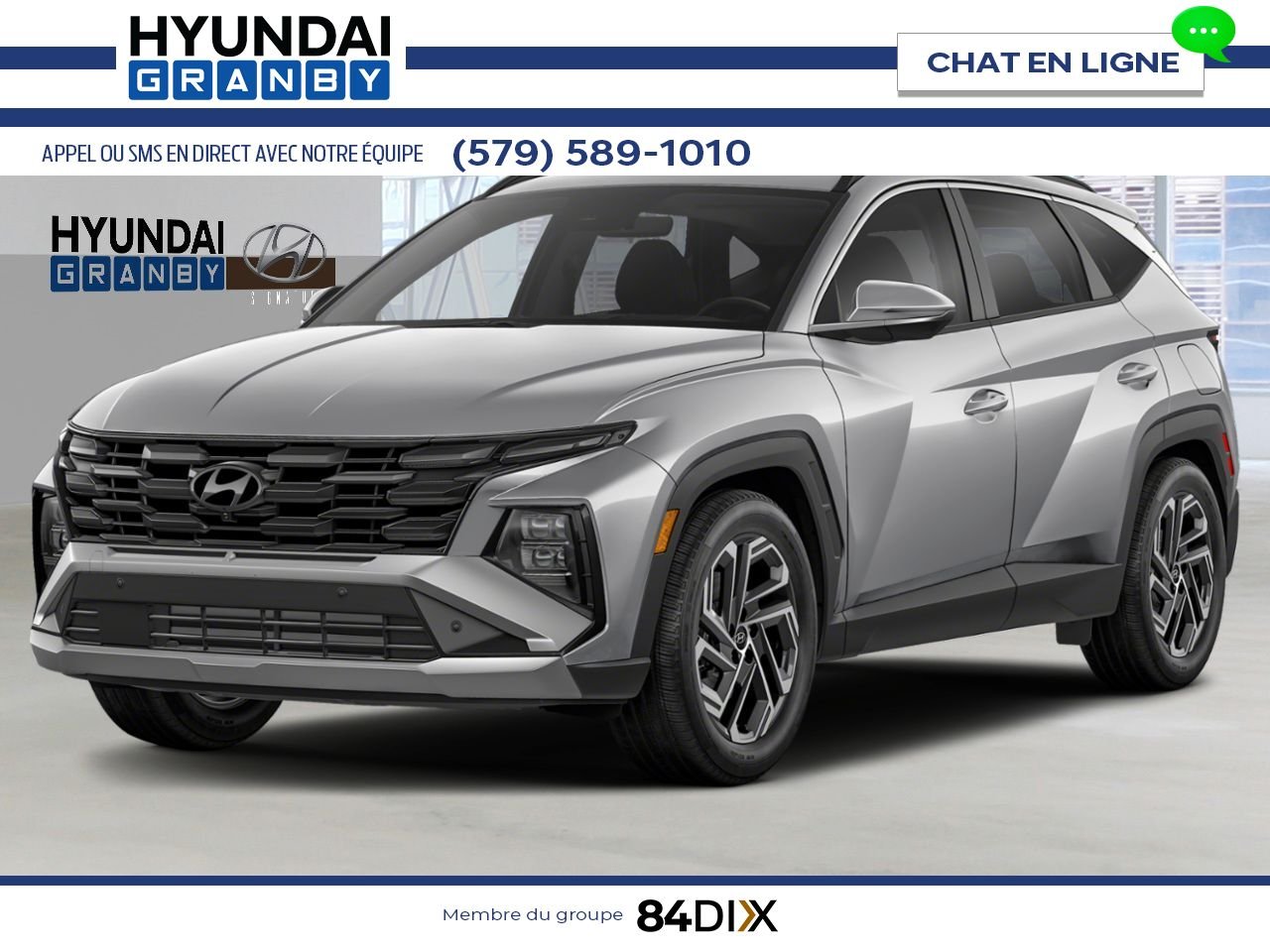 2026 HYUNDAI Tucson plug-in Hybrid Shimmering Silver Granby - photo #0