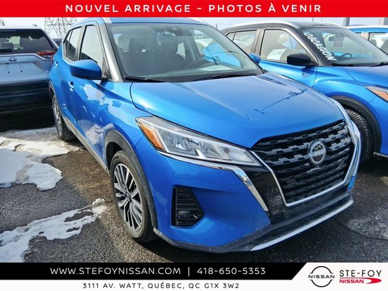 Nissan Kicks SV TA S6468 2021 Bleu