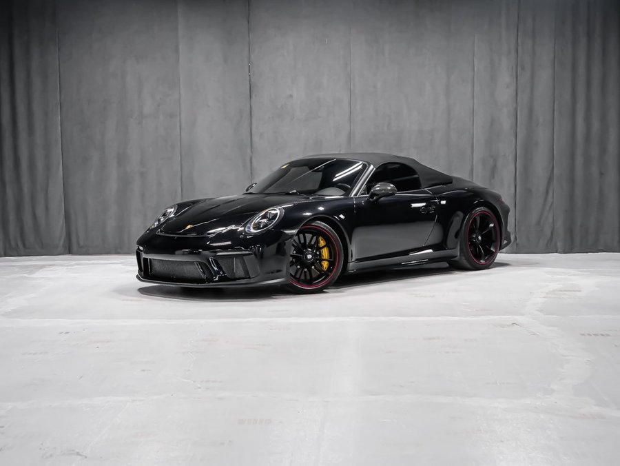2019 Porsche 911 Speedster Black