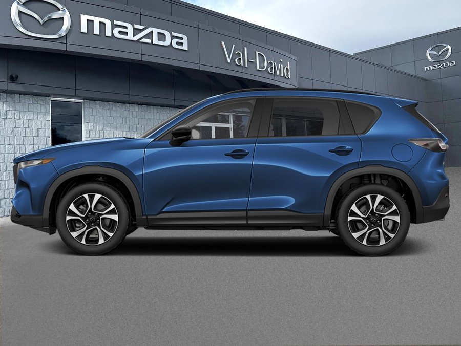 2026 Mazda CX-5 GS TI, COMMANDE AUDIO AU VOLANT, VOLANT CHAUFFANT Navy Blue Mica
