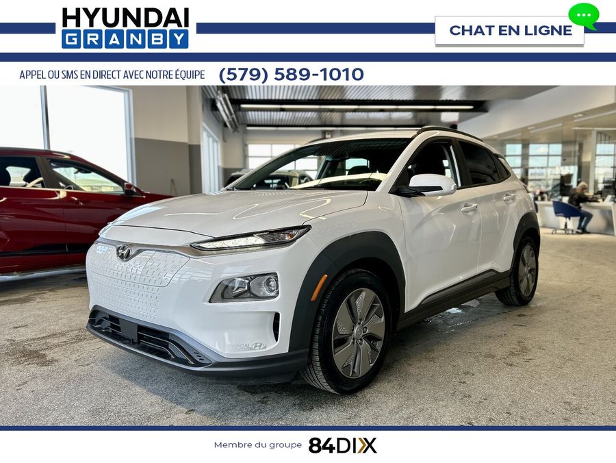 2021 Hyundai Kona Electric 2021 White