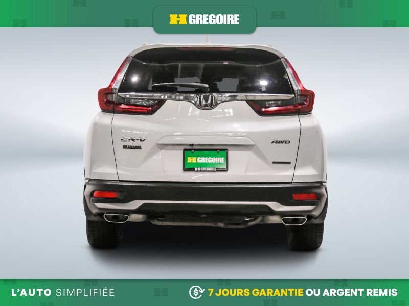 Honda CRV 729437 | Touring AWD AUTO A/C CUIR TOIT NAV GR ELECT MAGS 2020 Blanc Laval - photo #7