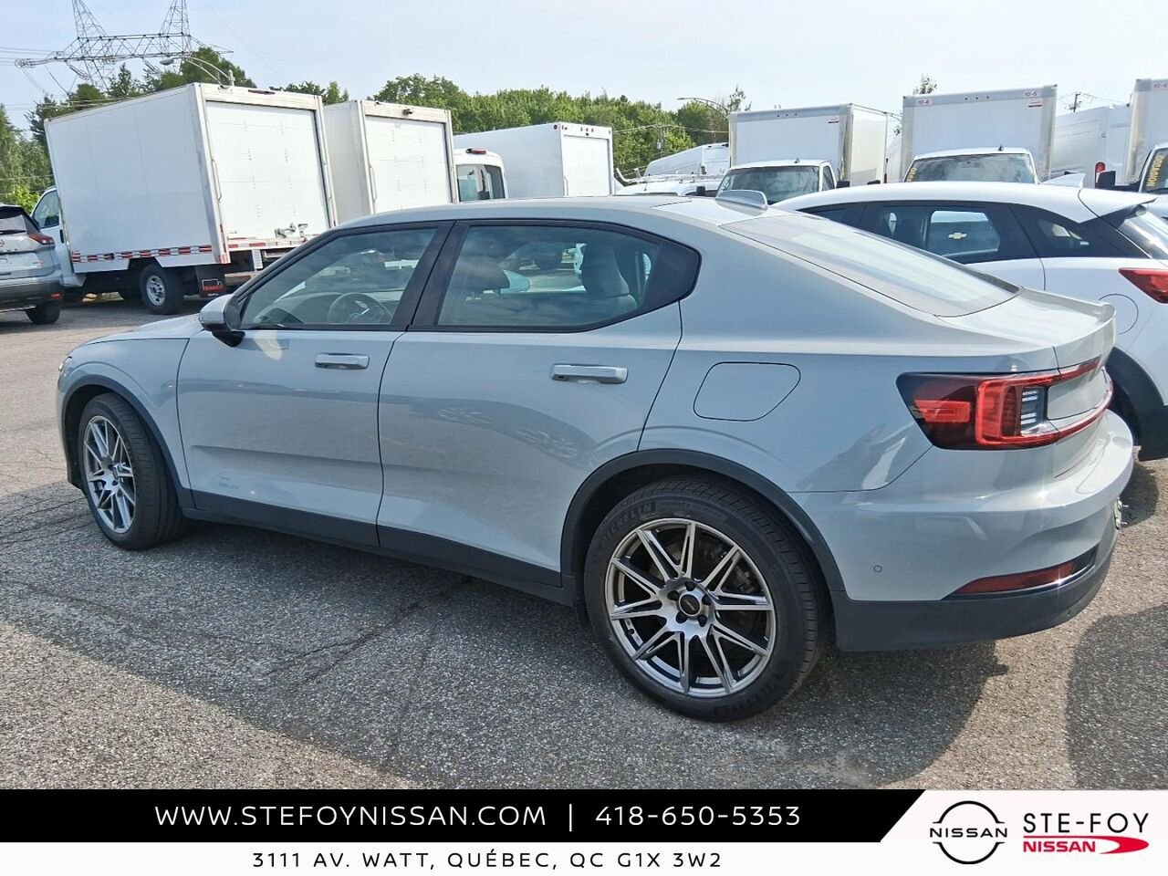 Polestar 2 LONG RANGE 2025 Gris Ste-Foy - photo #1