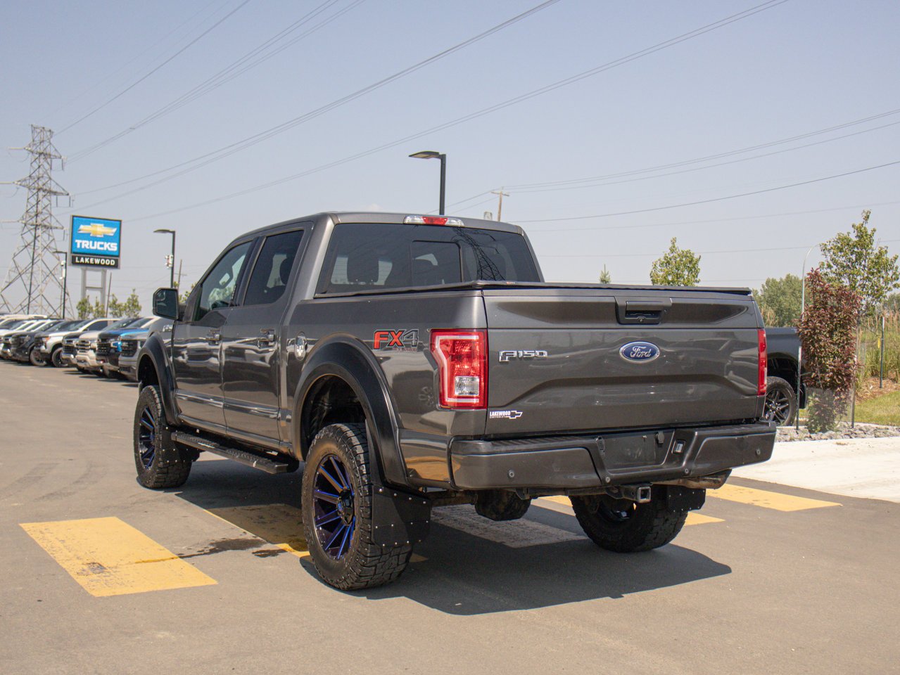 2017 Ford F-150 4WD SuperCrew 145 XLT Grey Sherwood Park - photo #6