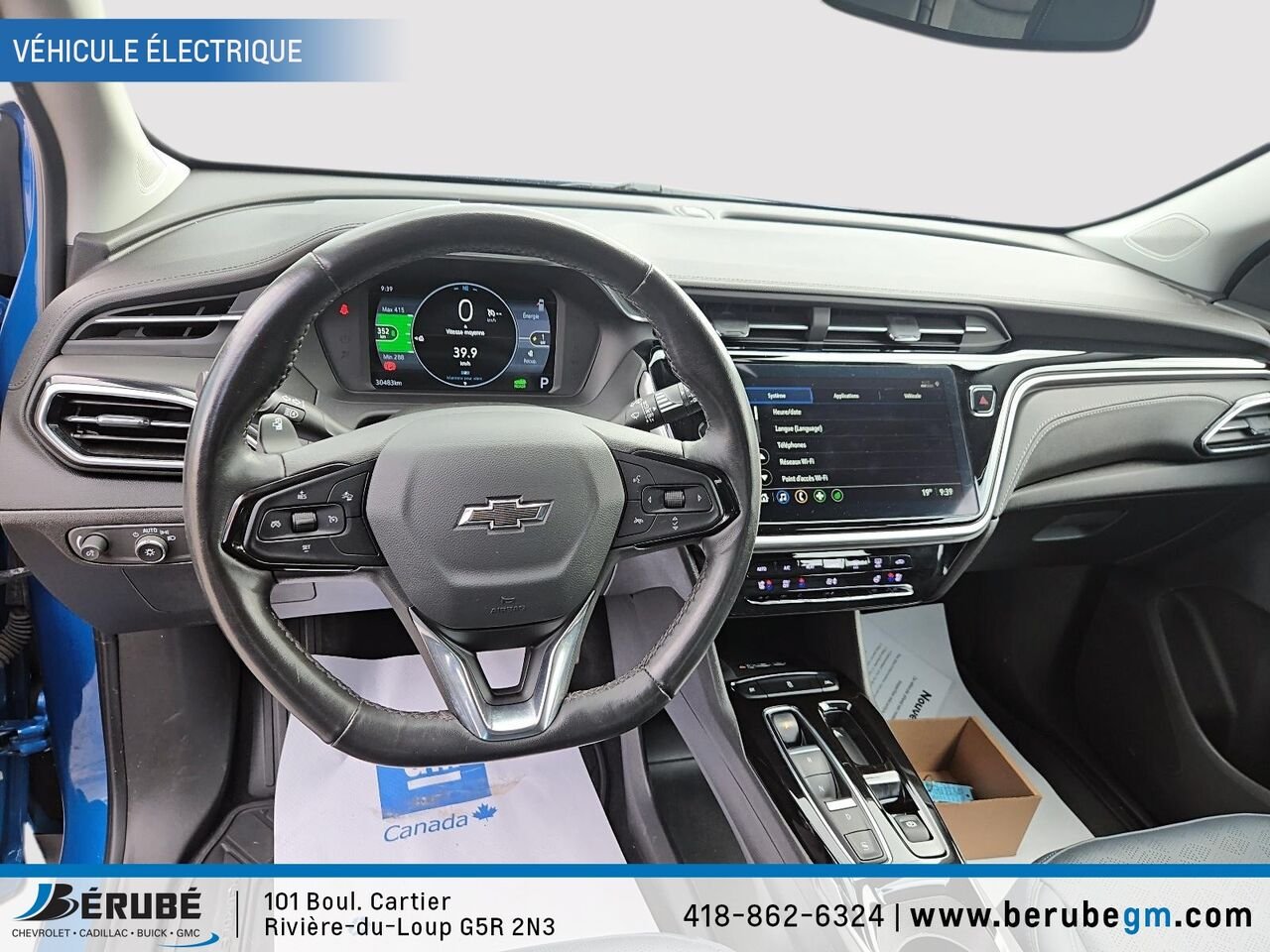 2023 CHEVROLET BOLT EUV 2lt Blue Rivière-du-Loup - photo #8