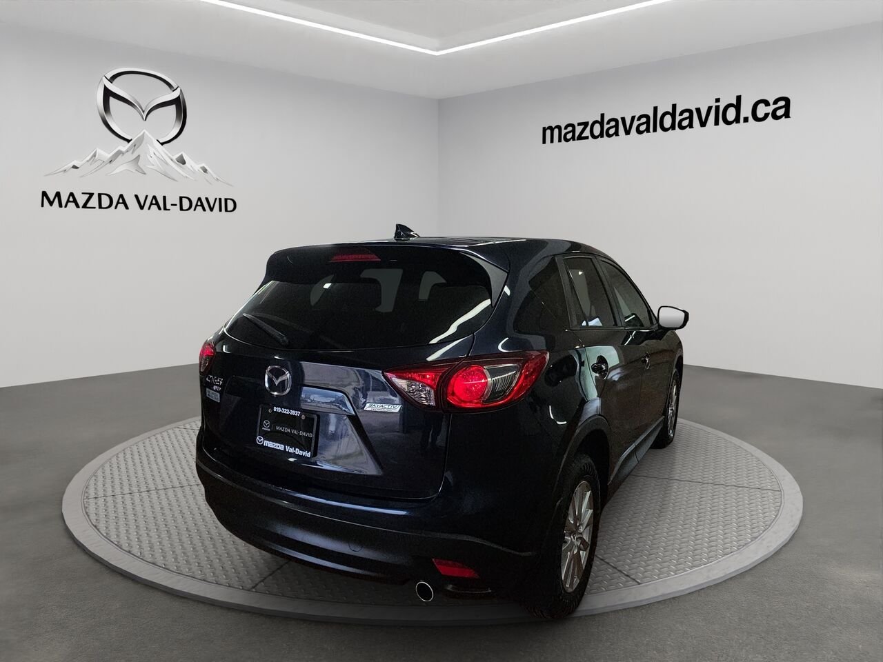 2016 Mazda CX-5 Traction intégrale, 4 portes, boîte automatique, GS, Toit ouvrant, commande audio au volant, Blue Val-David - photo #23