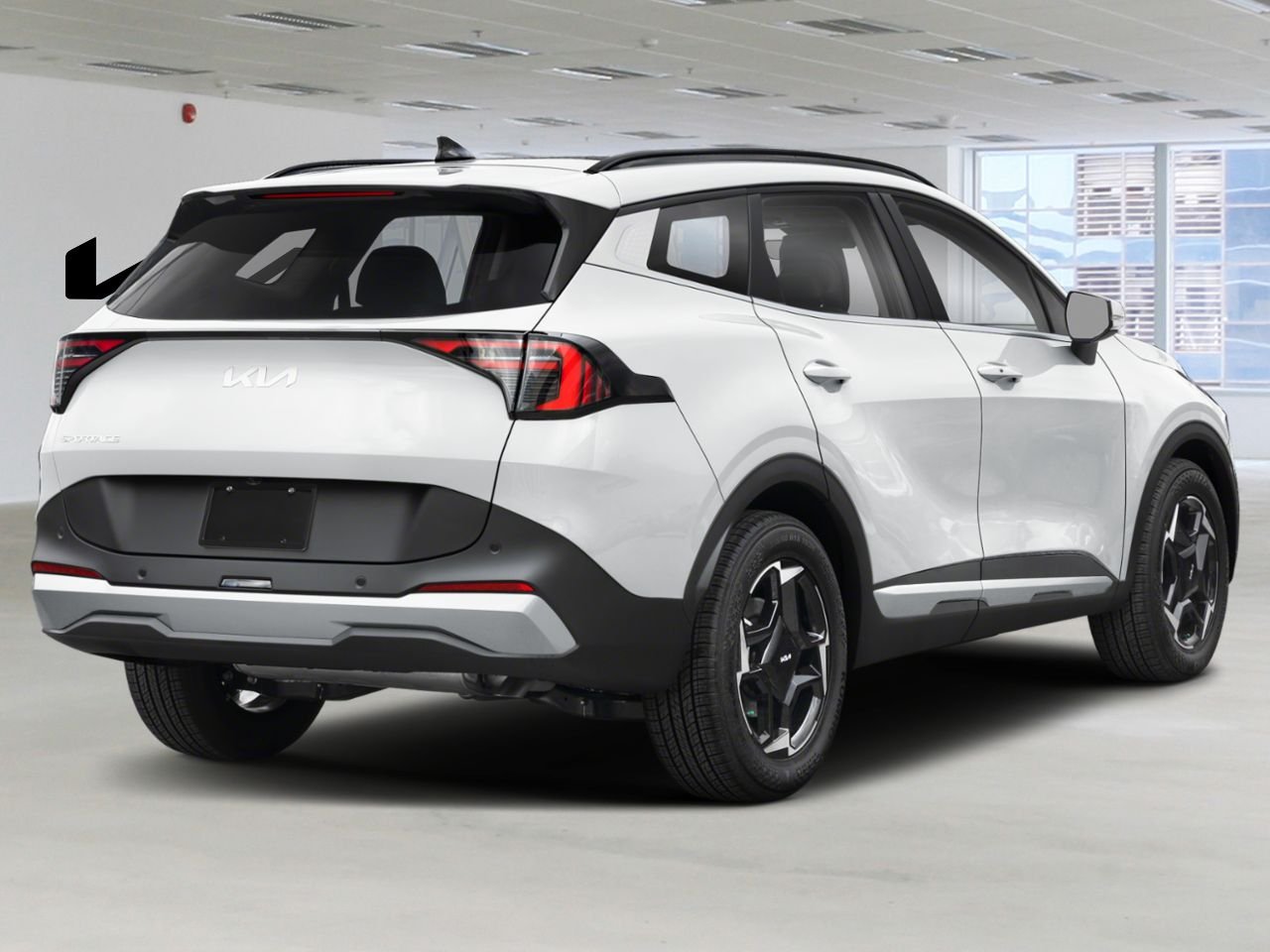 2026 Kia Sportage Snow White Pearl Nantes - photo #1