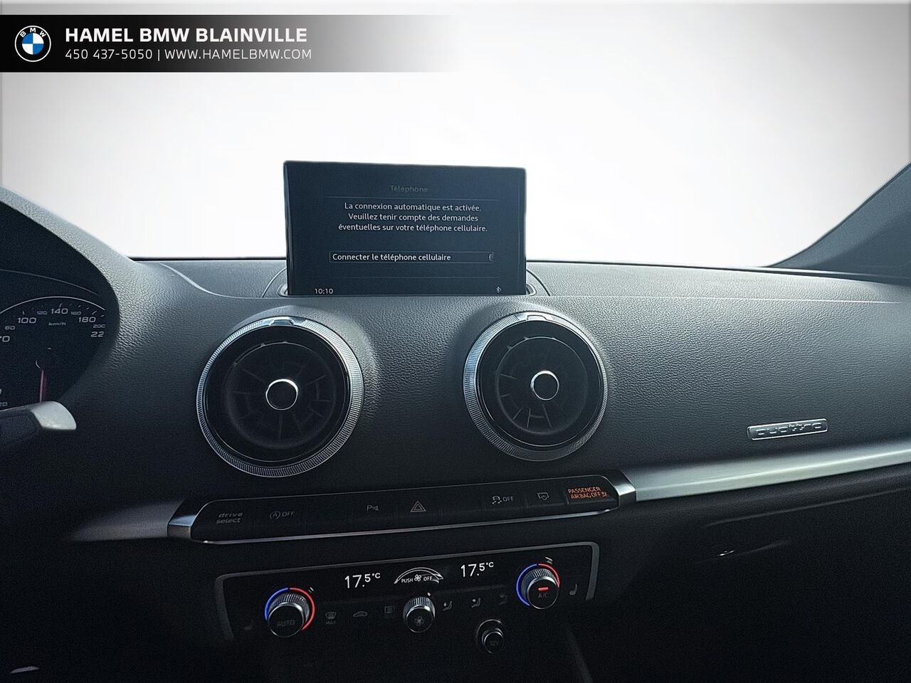 2019 Audi A3 cabriolet Progressiv 45 TFSI quattro Black Blainville - photo #16