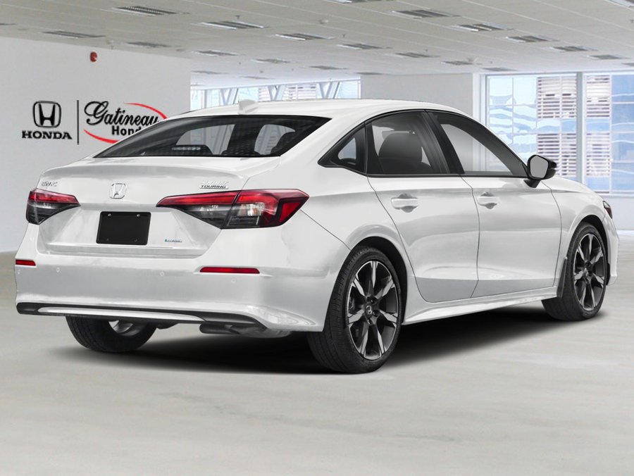 2026 Honda Civic hybride berline 2026 BLANC PLATINE NACRÉ(NH-883P)-GRIS