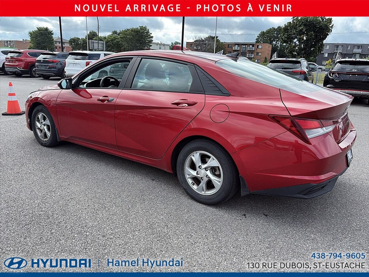 Hyundai Elantra 2021 Rouge Saint-Eustache - photo #5