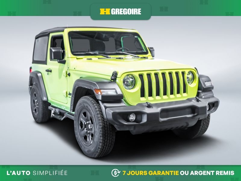 2023 Jeep Wrangler Yellow Laval - photo #0
