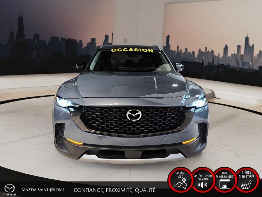 Mazda CX-50 GT avec moteur turbo | TOIT PANO | CUIR | AWD | 2023 Gris