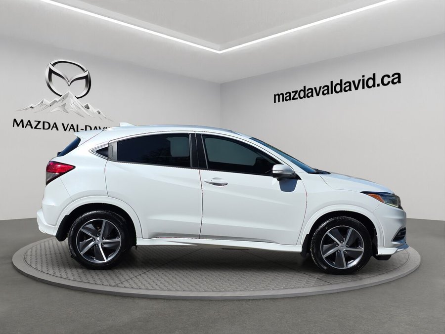 Honda HR-V Touring TI CVT, Navigation, Toit ouvrant, Démarreur à distance 2021 Blanc