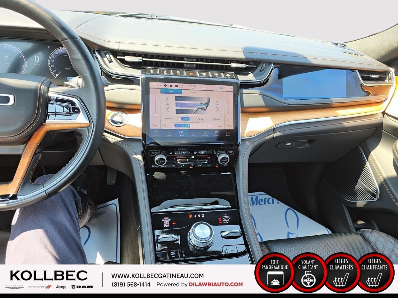 2023 JEEP GRAND CHEROKEE 26961 | Summit Reserve 4x4 Black Gatineau - photo #2