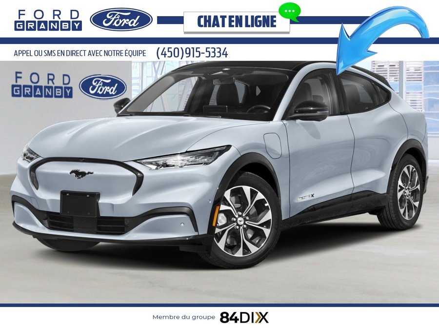 2026 Ford Mustang Mach-E Glacier Grey Metallic Tri-Coat