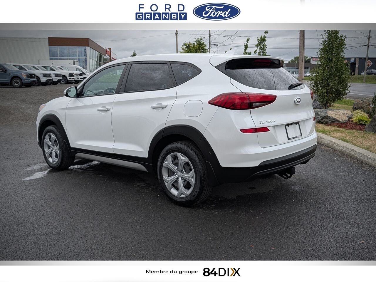 2021 Hyundai Tucson White Granby - photo #4