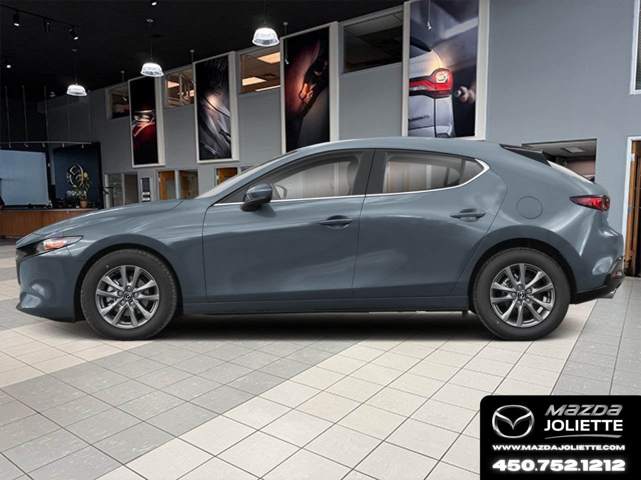 MAZDA Mazda3 Sport 2026 Gris polymétal métallisé Notre-Dame-des-Prairies - photo #1