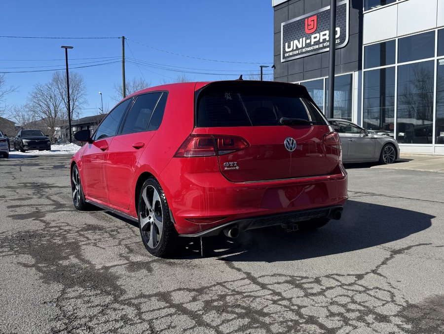 Volkswagen Golf GTI 2017 2017 Rouge