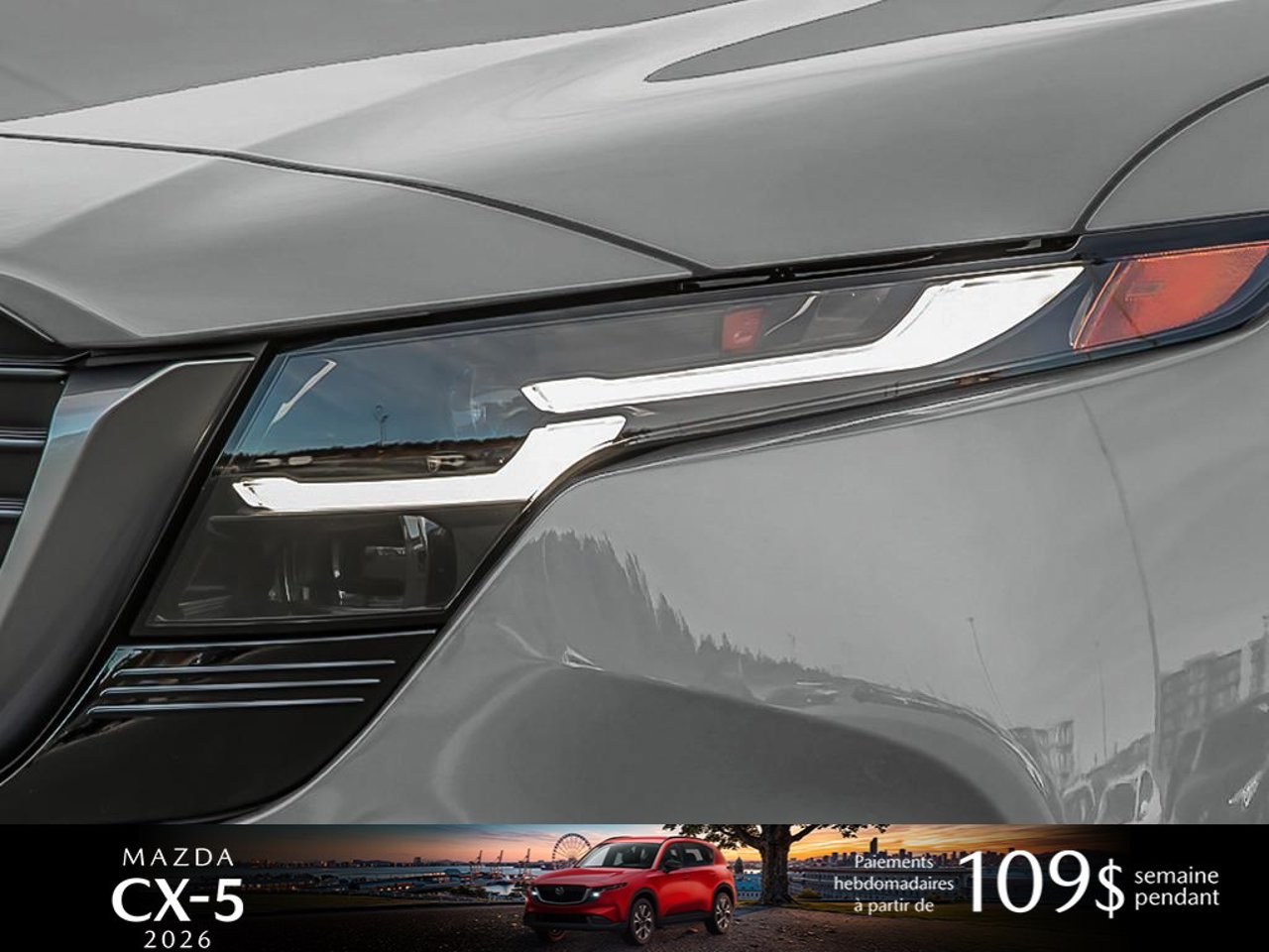Mazda CX-5 JM3KMCHA8T0200616 2026 Gris aéro métallisé Mirabel - photo #8