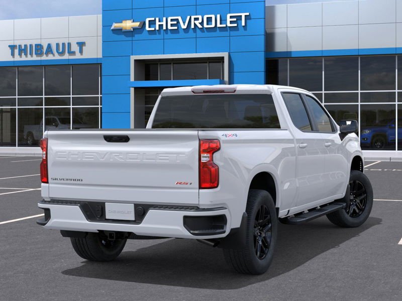 CHEVROLET Silverado 1500 RST cabine multiplace 4RM 157 po 2026 BLANC SOMMET Sherbrooke - photo #3
