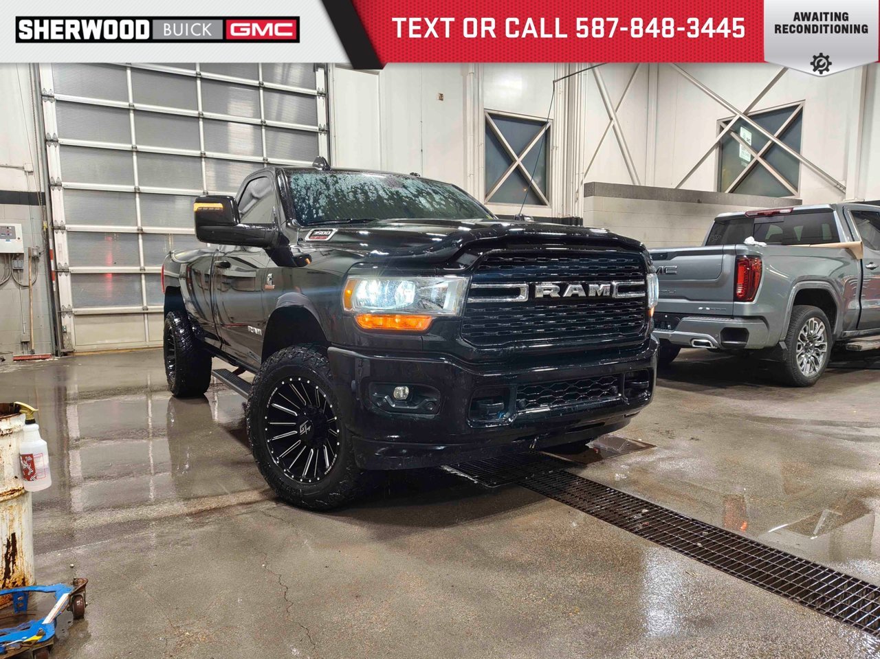 2024 Ram 3500 Big Horn 4x4 Reg Cab 8' Box Black Sherwood Park - photo #0