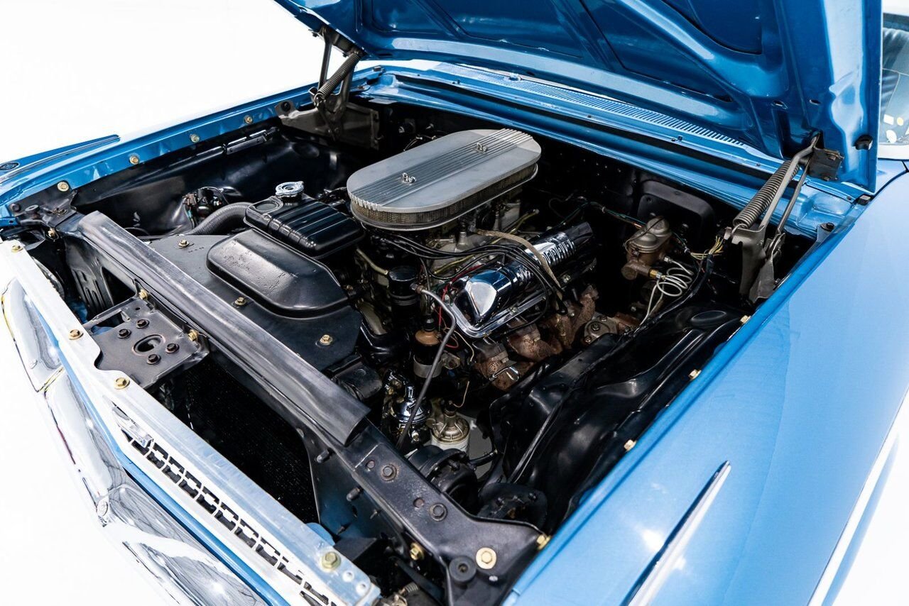 Ford Galaxie 500 *PRIX EN USD* 406 Cu In TriPower 4-Speed Convertible 1963 Bleu Montréal - photo #15